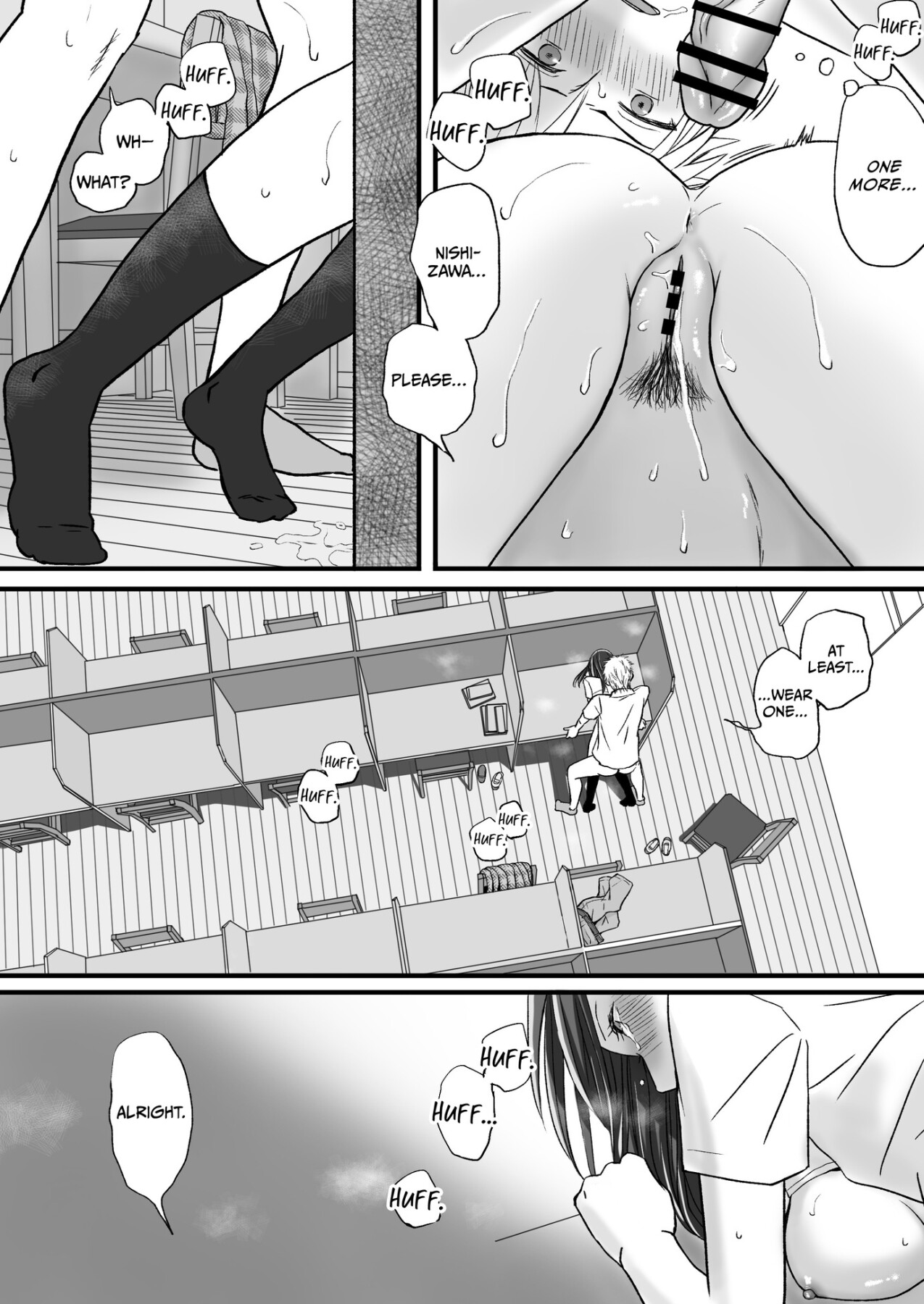 Hentai Manga Comic-You Said It'd Just Be Grinding... But You Ended up Slipping It In. Now I'm Just the Top Student's Toy.-Read-83